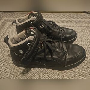 Puma x Ferrari Shoes Leather High Top Driving Sneaker Men’s Size 10 Blk